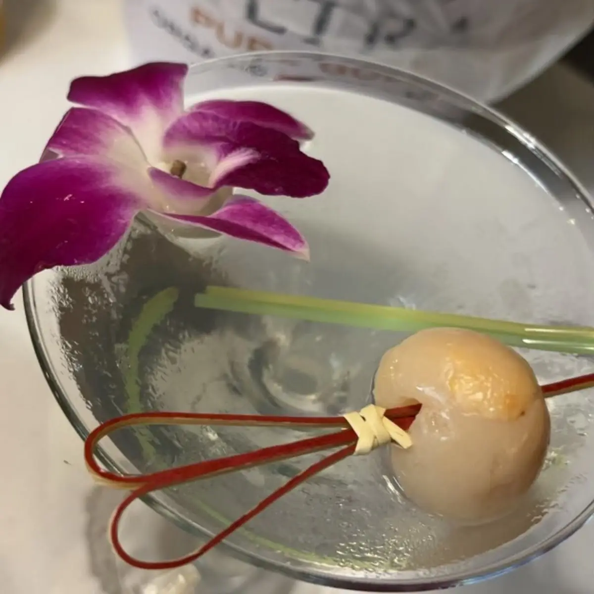 Lychee Martini