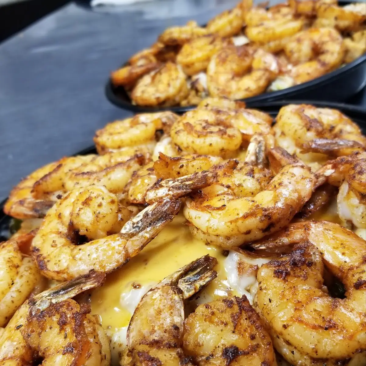 Grilled Jumbo Shrimp Rice Bowl