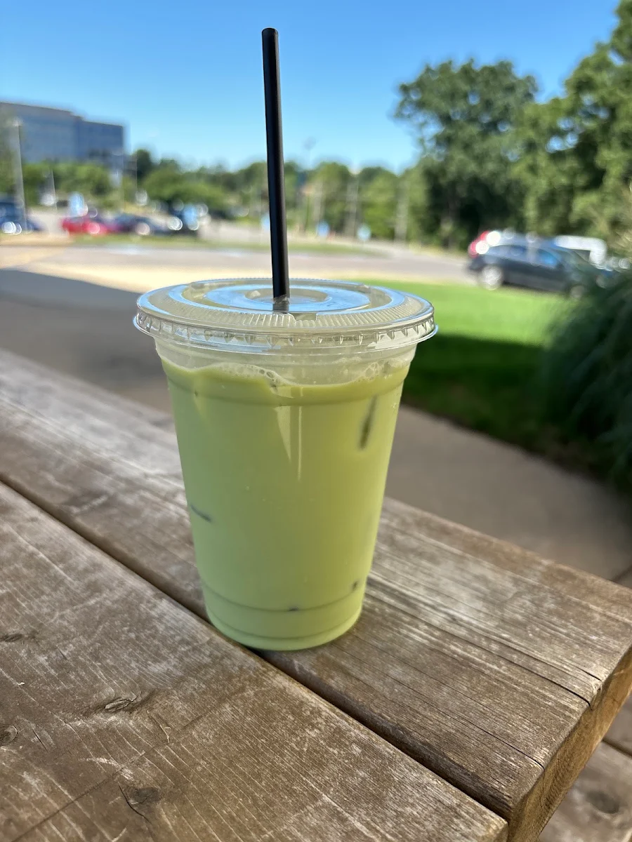 Green Meets Blue Matcha Latte