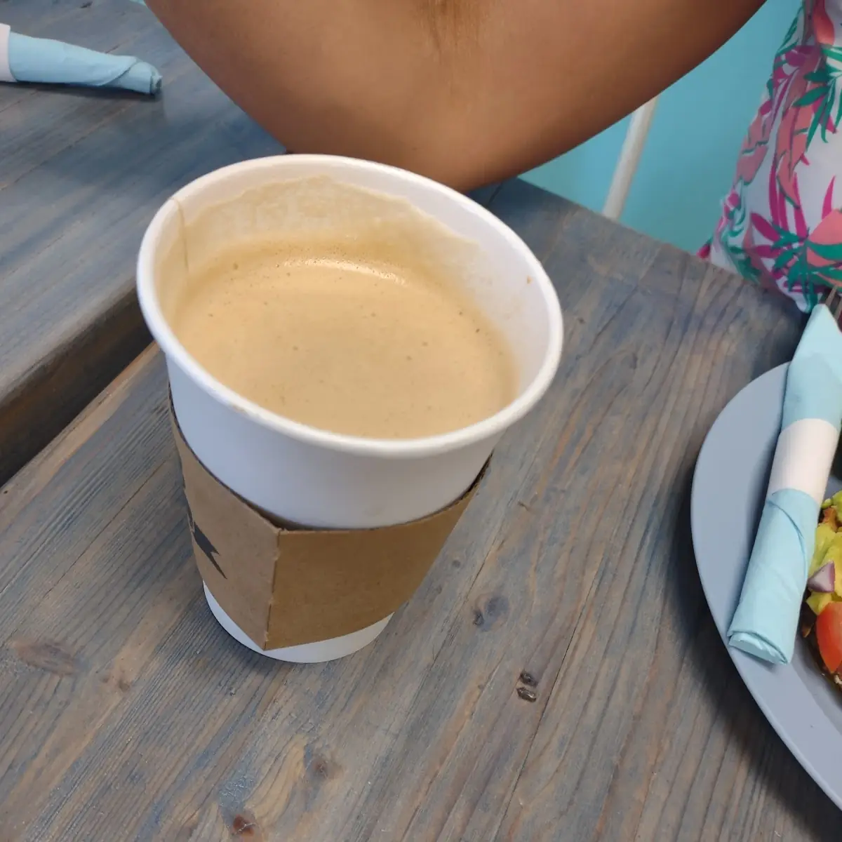 Iced Cafe Con Leche