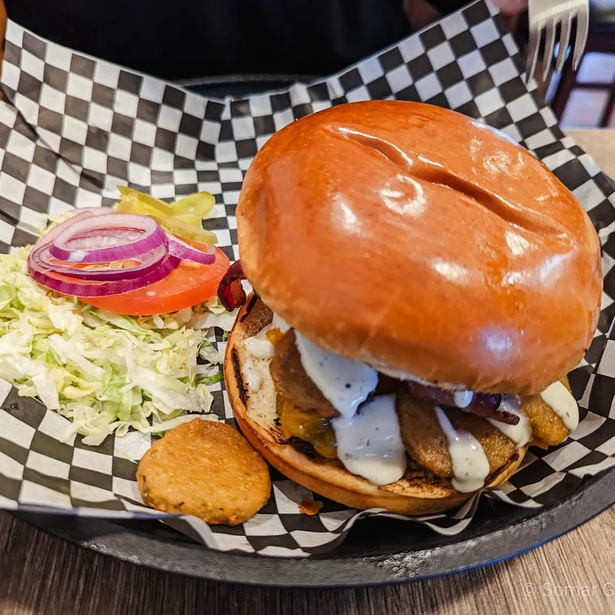 I'm a Big Dill Chicken Burger