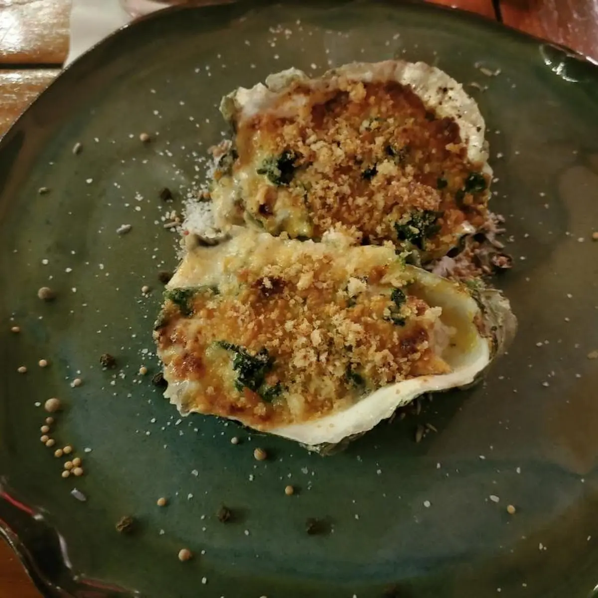 Oysters Rockefeller