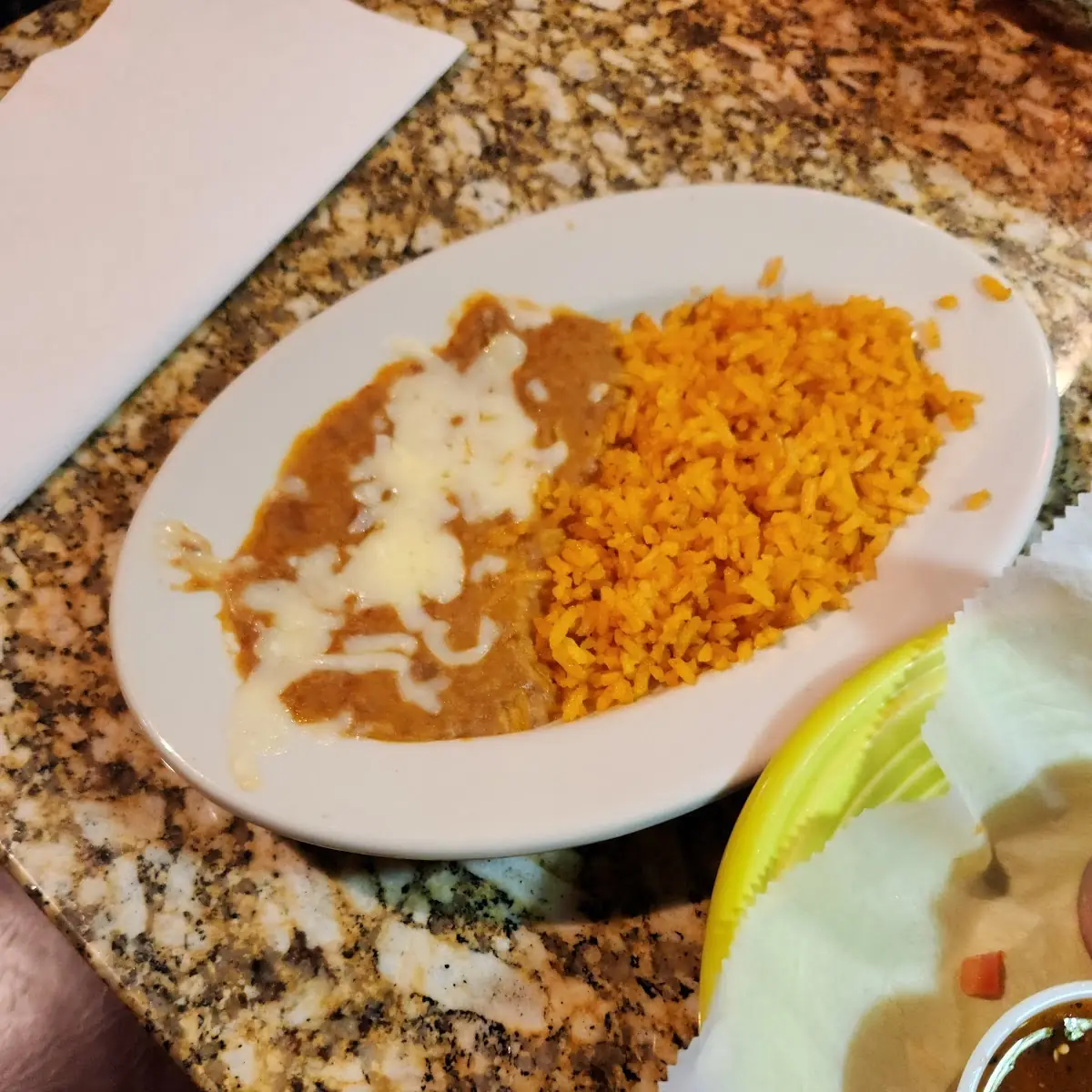 Refried Beans and Rice