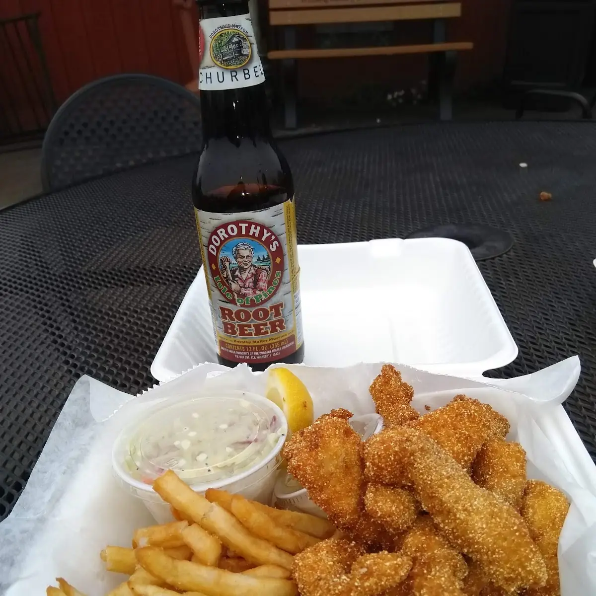 Salmon Fish and Chips