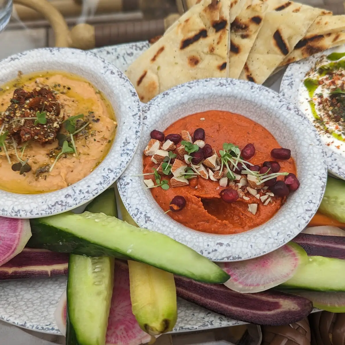 Hummus Plate