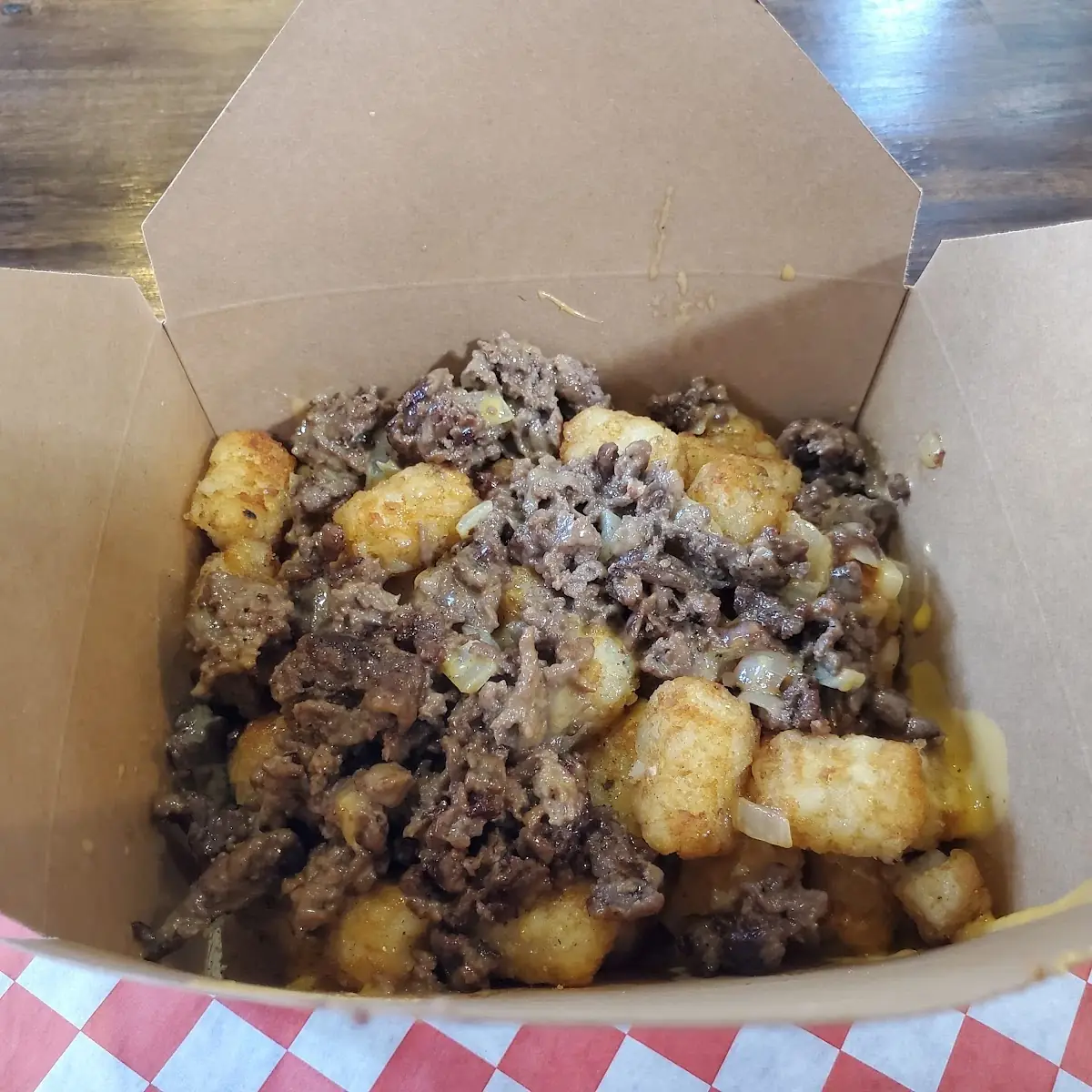 Totts Cheese Steak Tots