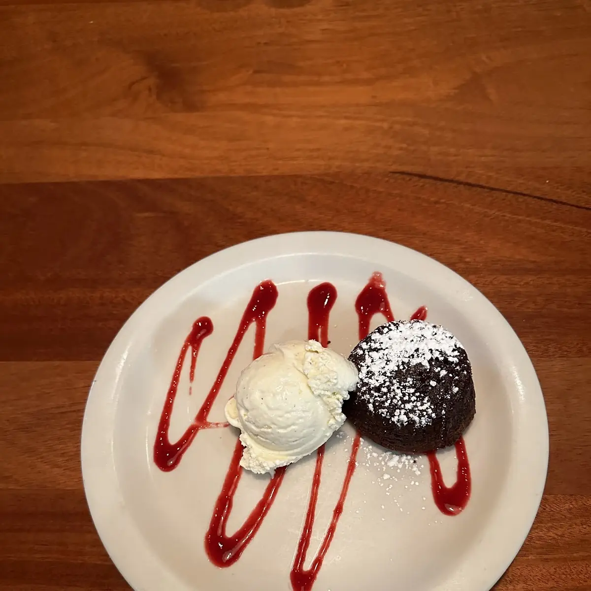 Warm Chocolate Cake