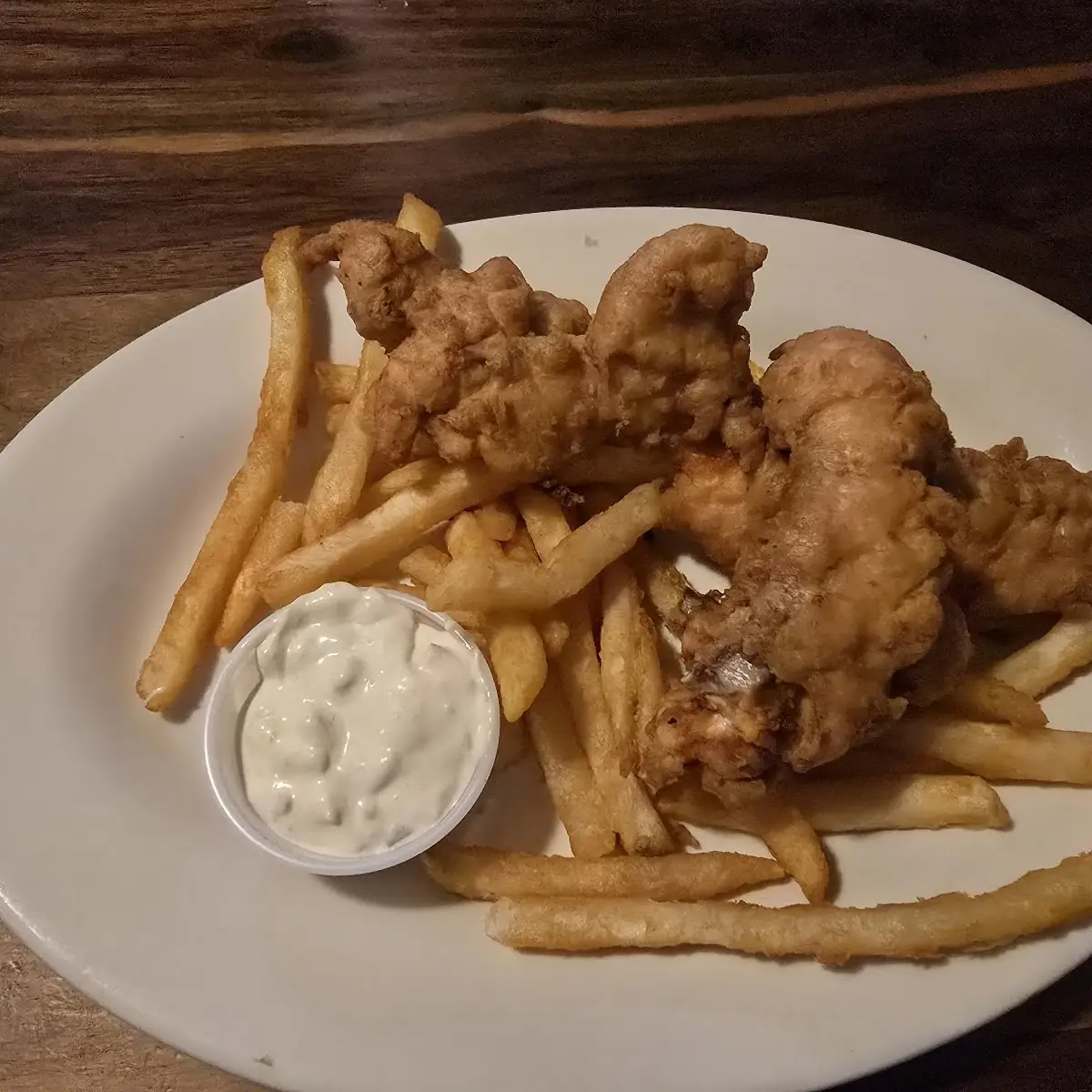Salmon Fish and Chips