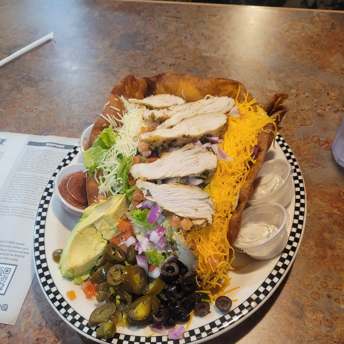 Chicken Taco Salad