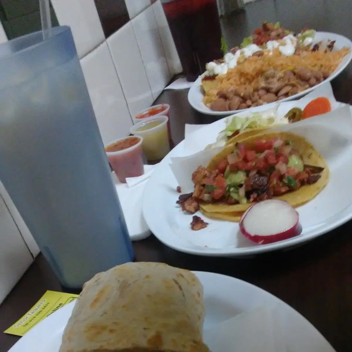 Burrito Taco Enchilada Plate