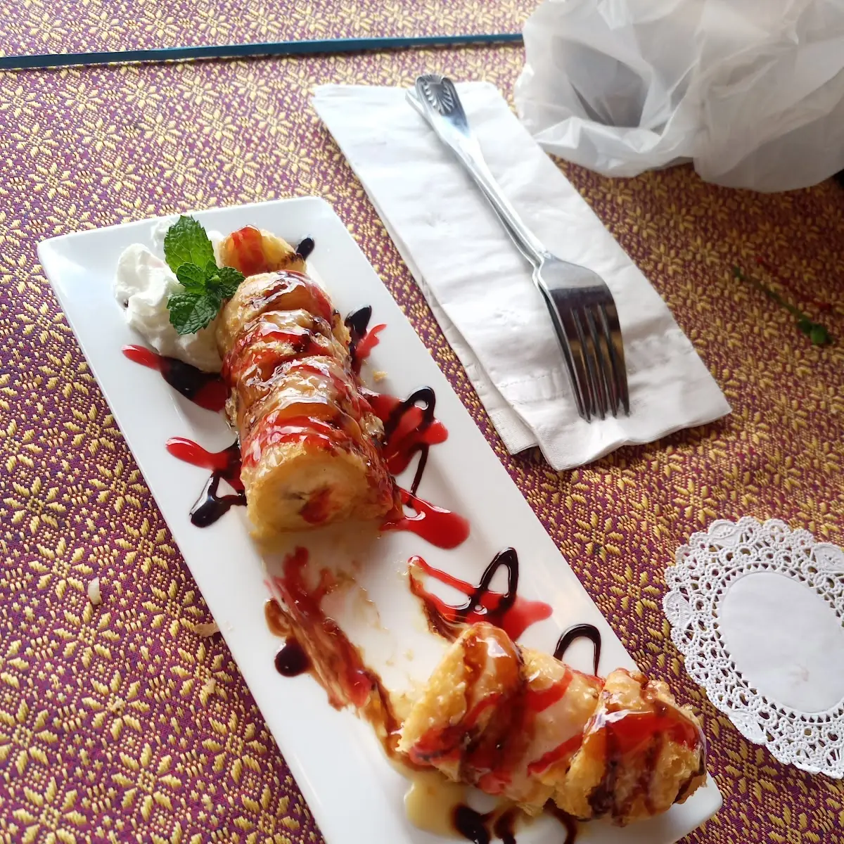 Fried Banana Split
