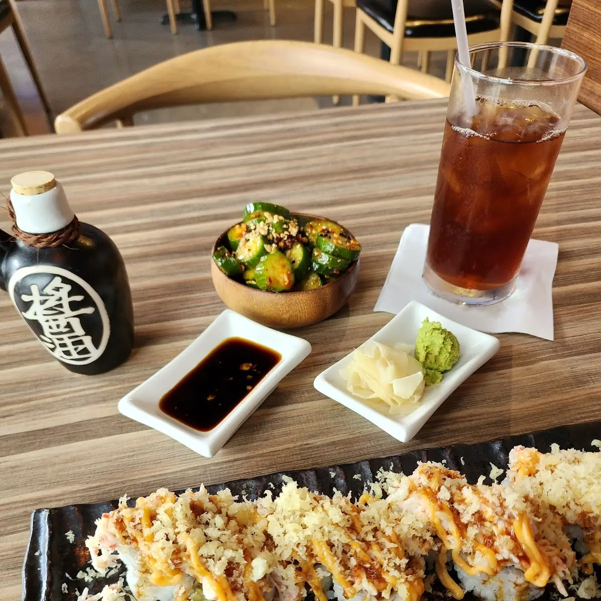 Crispy Cucumbers and Super Crunchy Roll