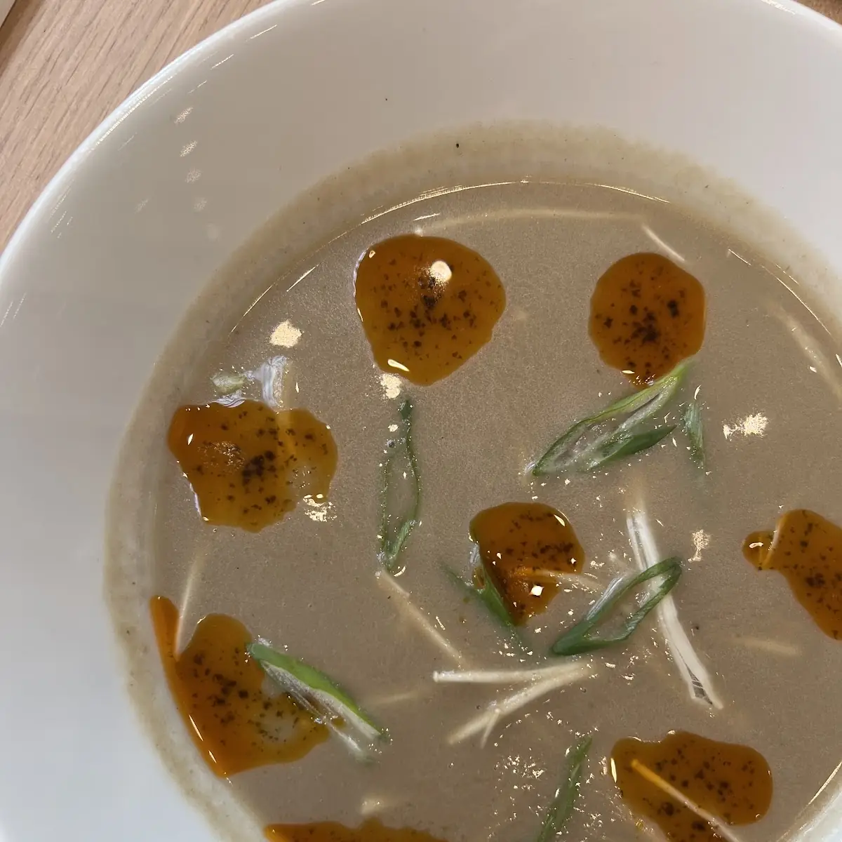 Spicy Miso Mushroom Soup