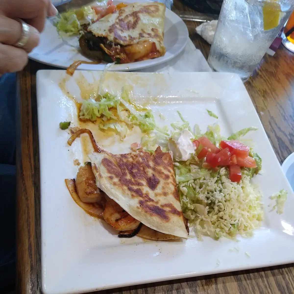 Shrimp Quesadilla Fajita