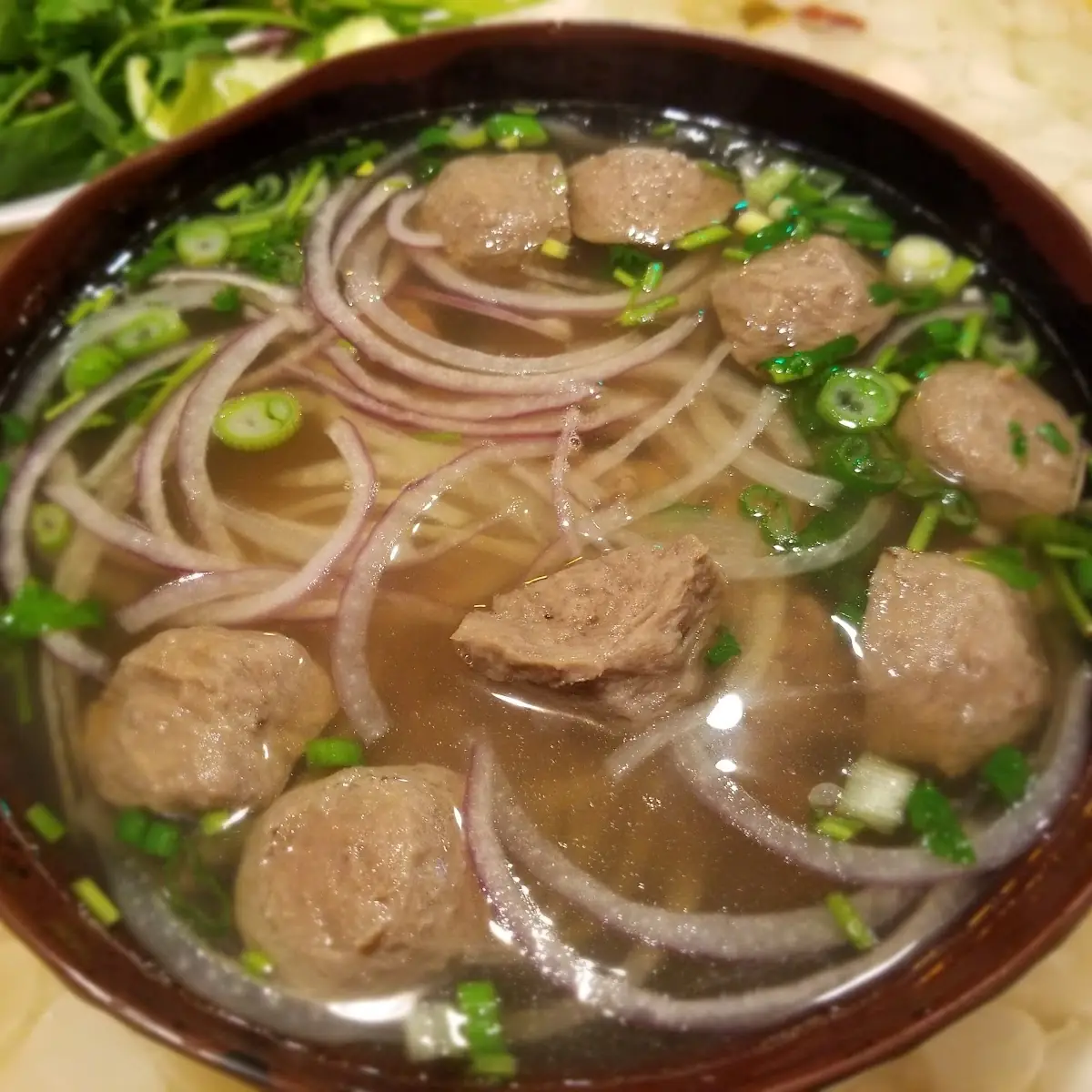 Rare Beef Noodle Soup