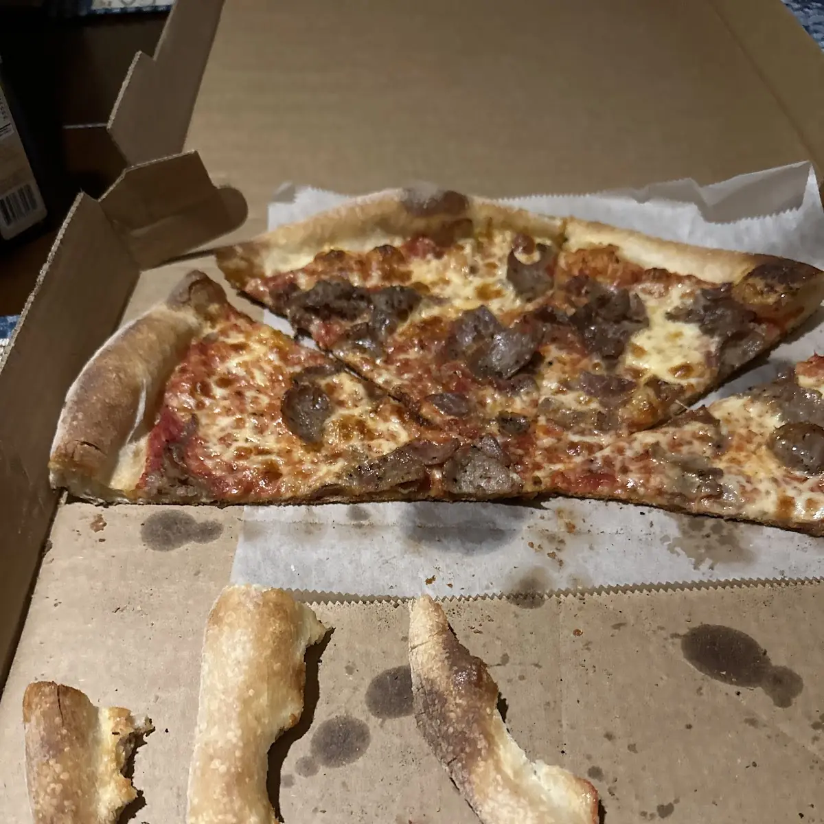 Large Sausage Pizza