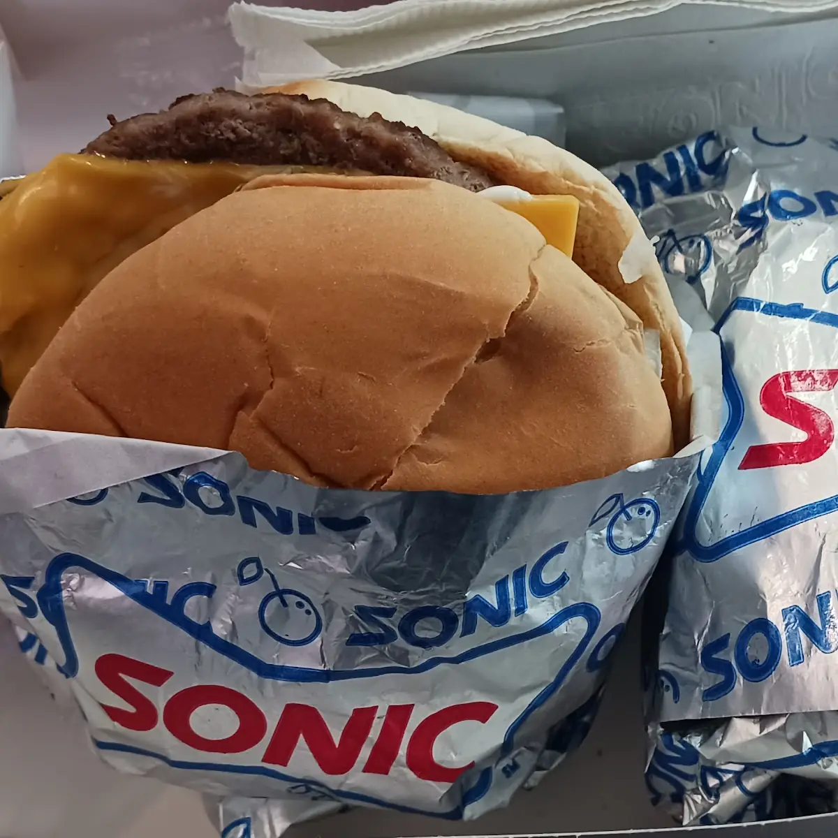 Sonic Cheeseburger