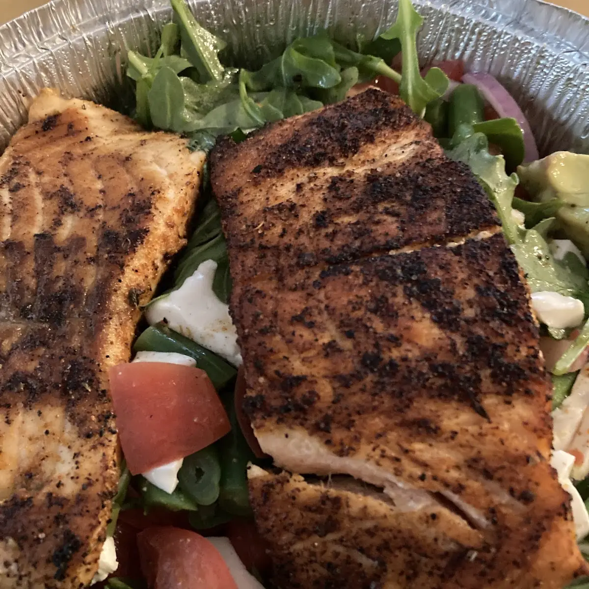 Cajun Salmon Salad