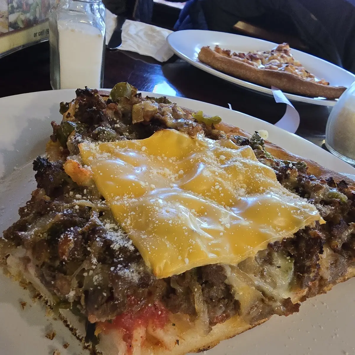 Cheesesteak Pizza