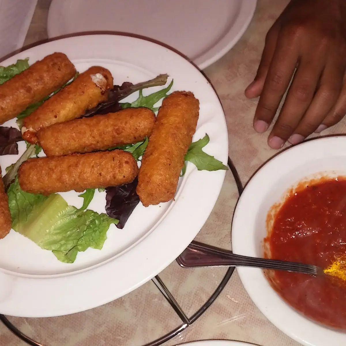 Fried Mozzarella Sticks