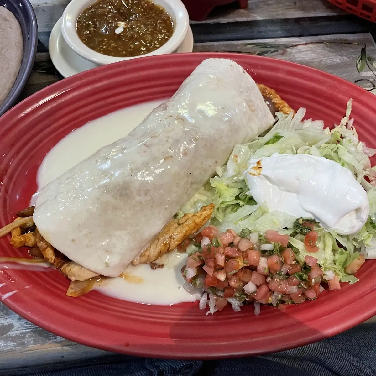 Chicken Burrito