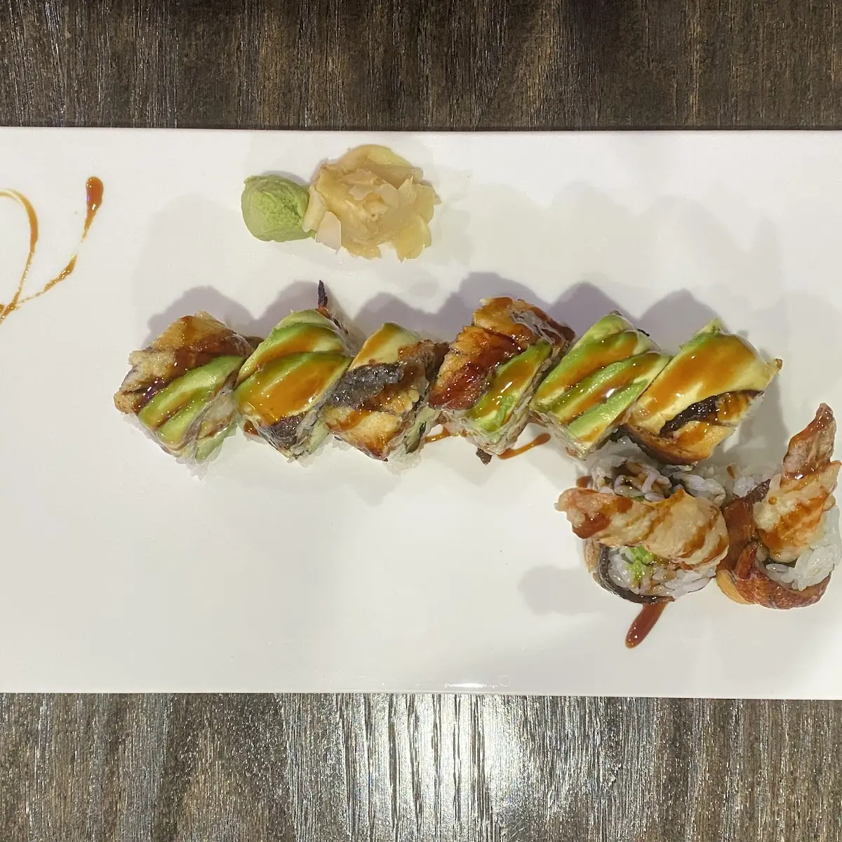 Crispy Una EBI Roll 8