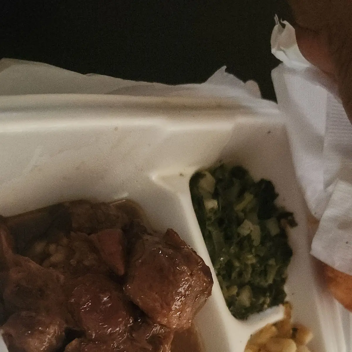 Ox Tail Dinner with tea