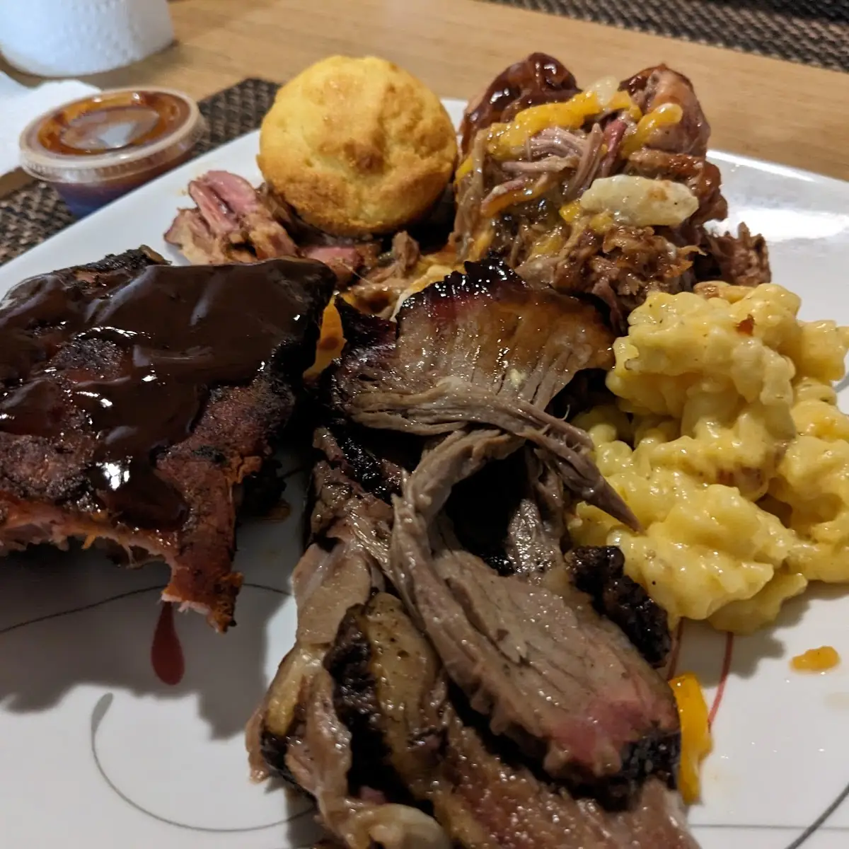 Pulled Pork & Beef Brisket Combination