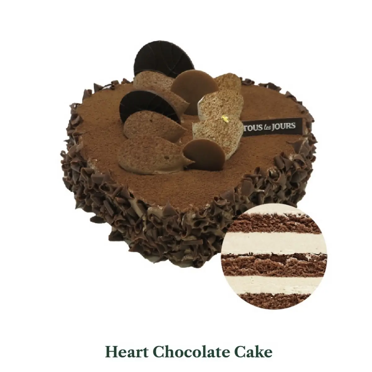 Heart Choco Cake 2