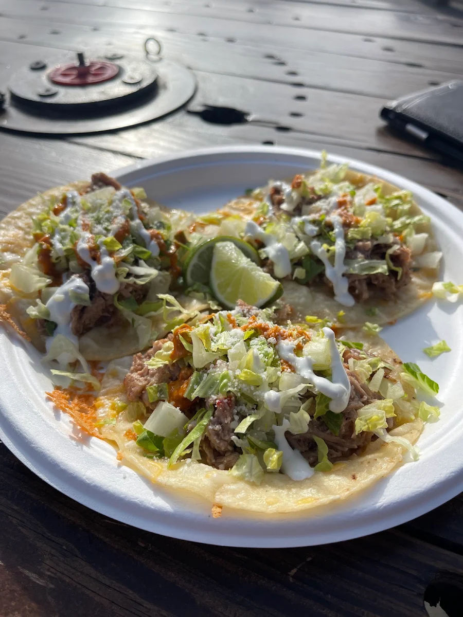 Pork Verde Taco Trio