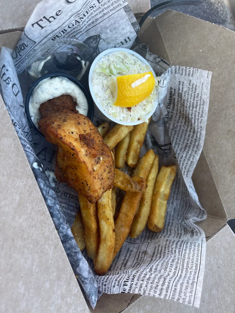 Three-Piece Fish and Chips