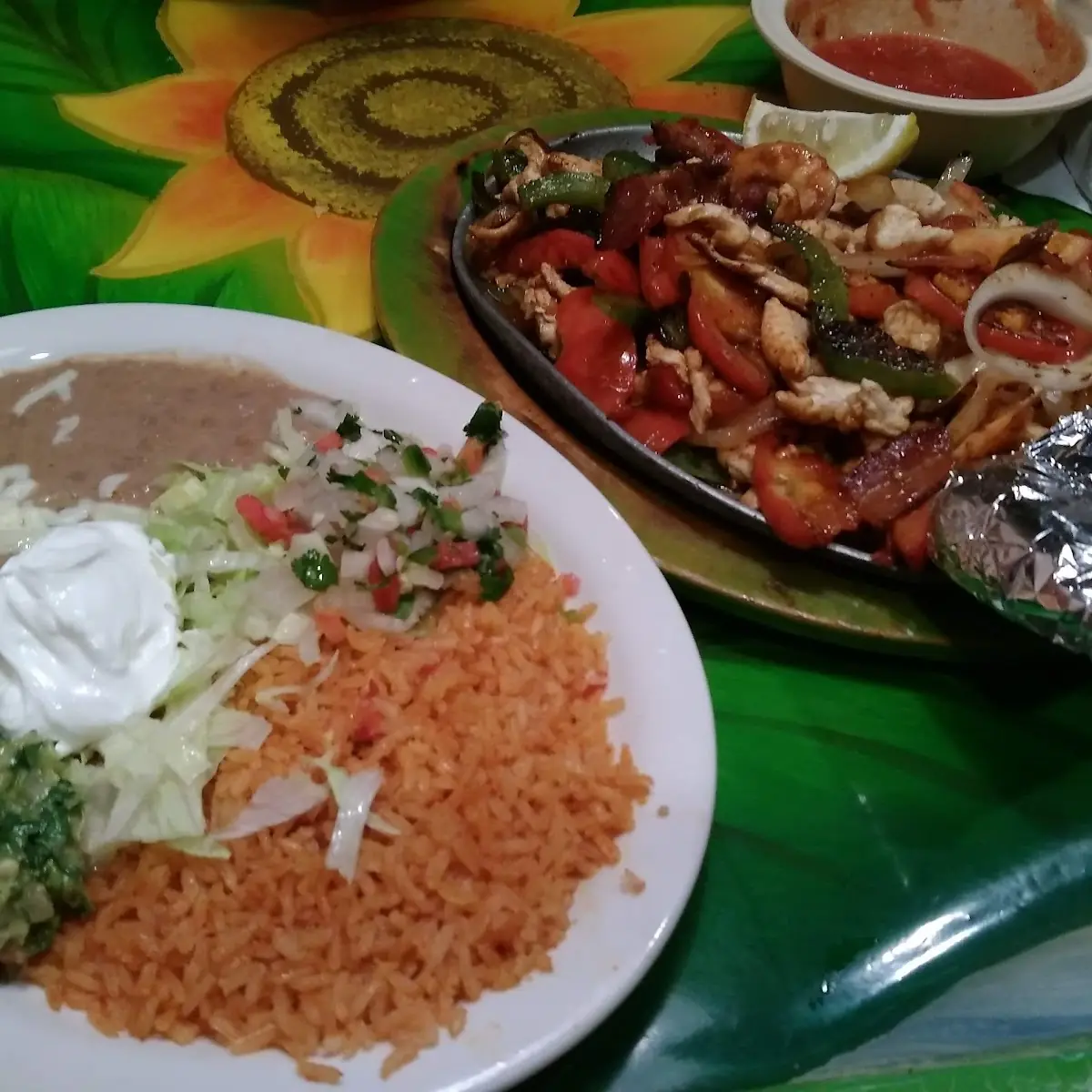 Refried Beans and Rice