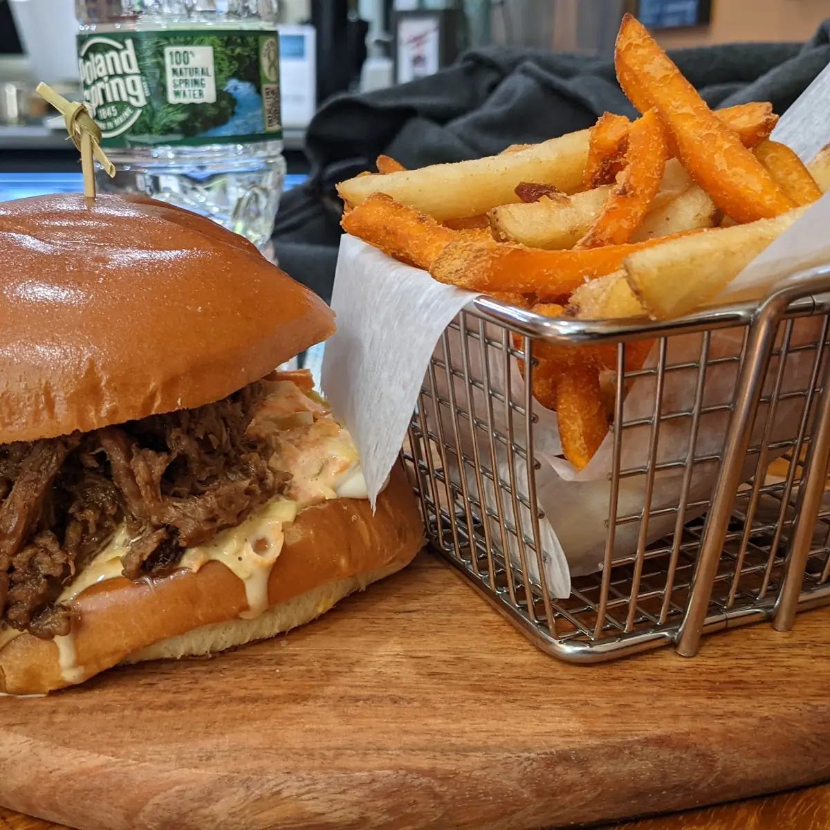 Pulled Ribeye Sandwich
