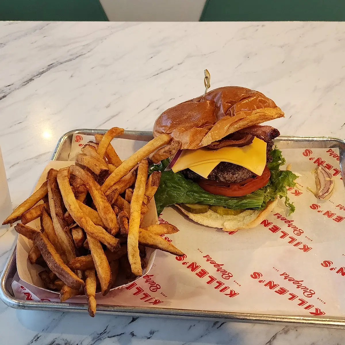 Killen's Double Cheeseburger
