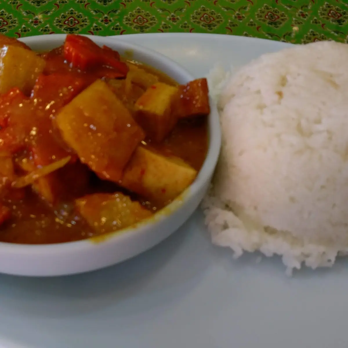 Red Curry with Tofu