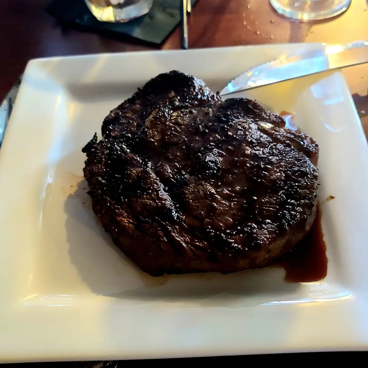 Bone in New York Strip