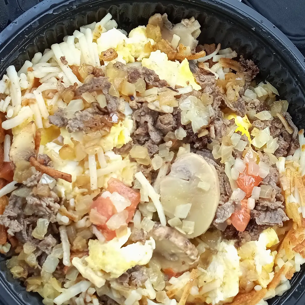 Fully Loaded Hash Brown Bowl