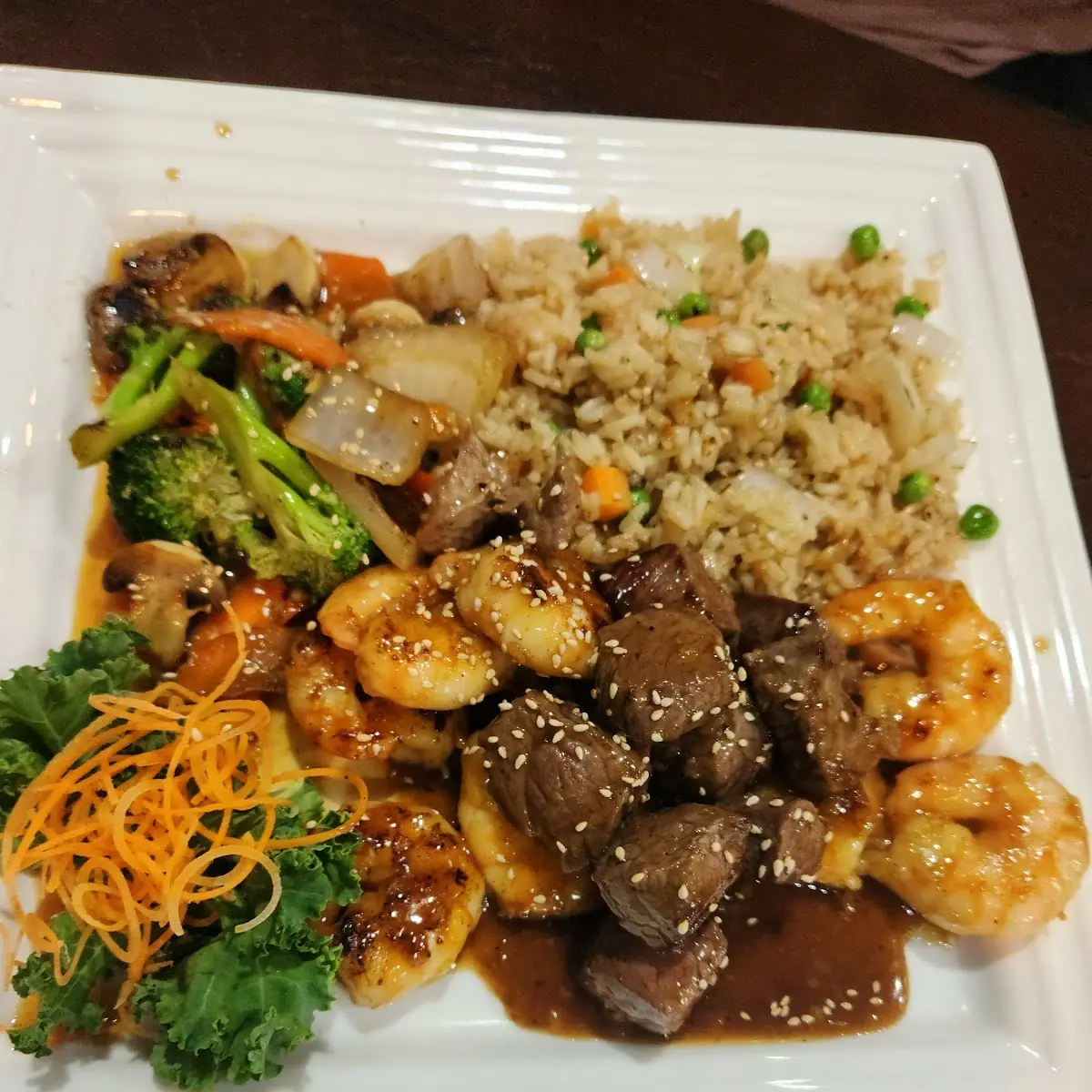 Steak & Shrimp Hibachi