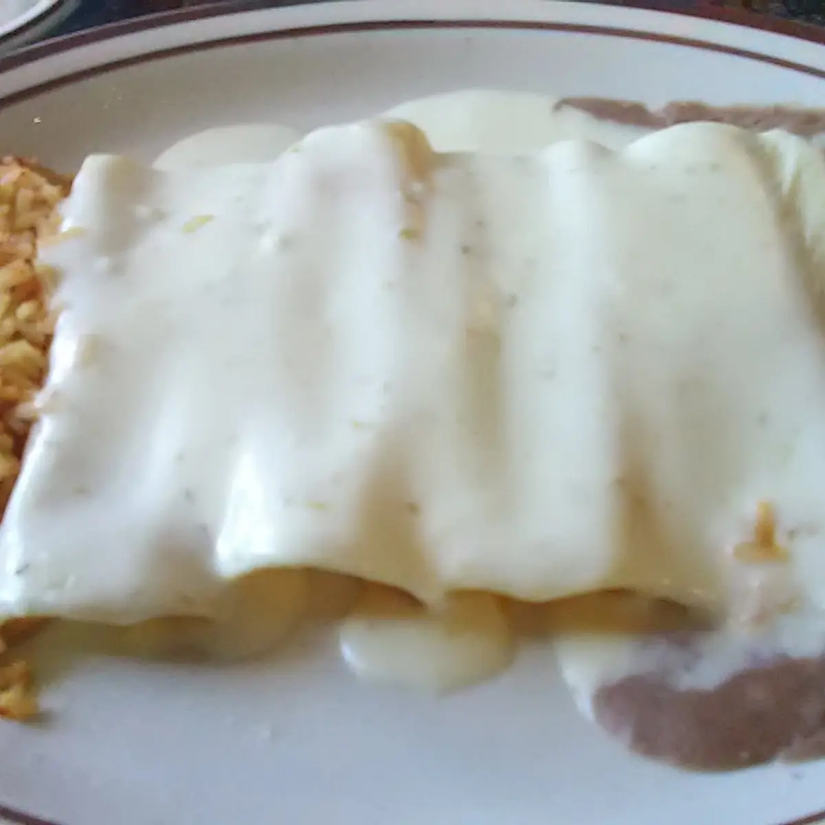 Cold & Nasty Cheese Enchilada
