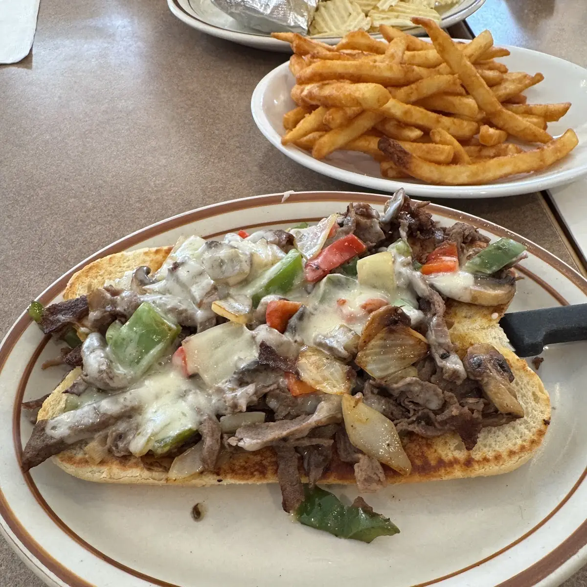 Philly Cheese Steak Sandwich