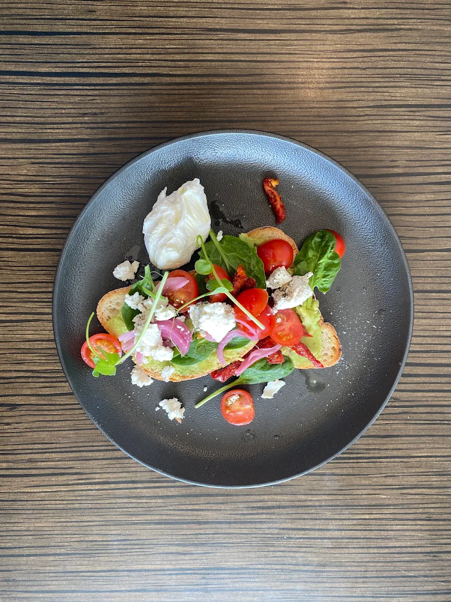 Avo Bruschetta, North Cafe