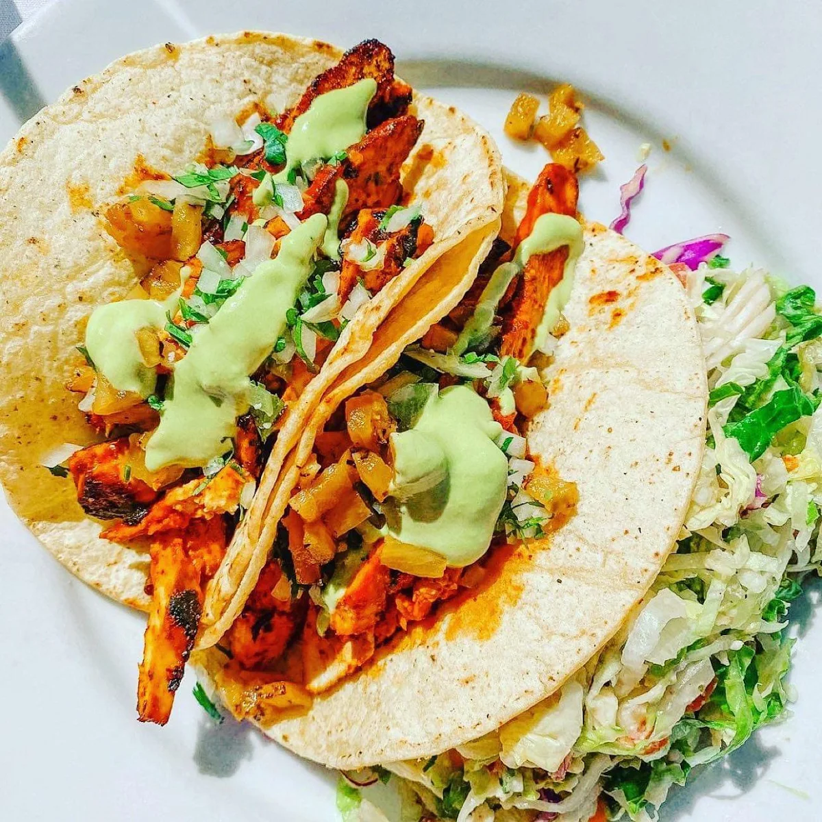 Pollo Al Pastor Tacos