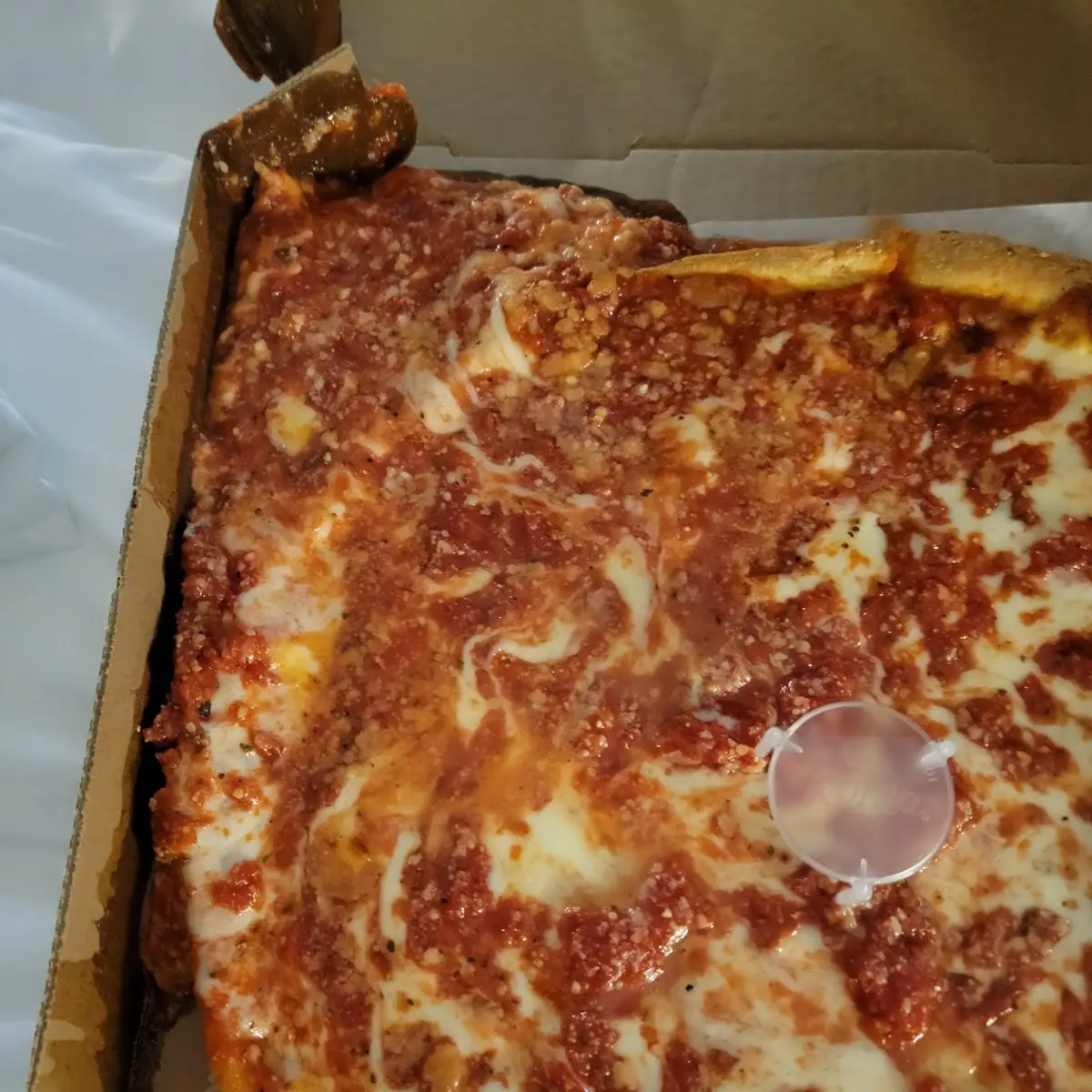 Deep Dish Cheese Pizza