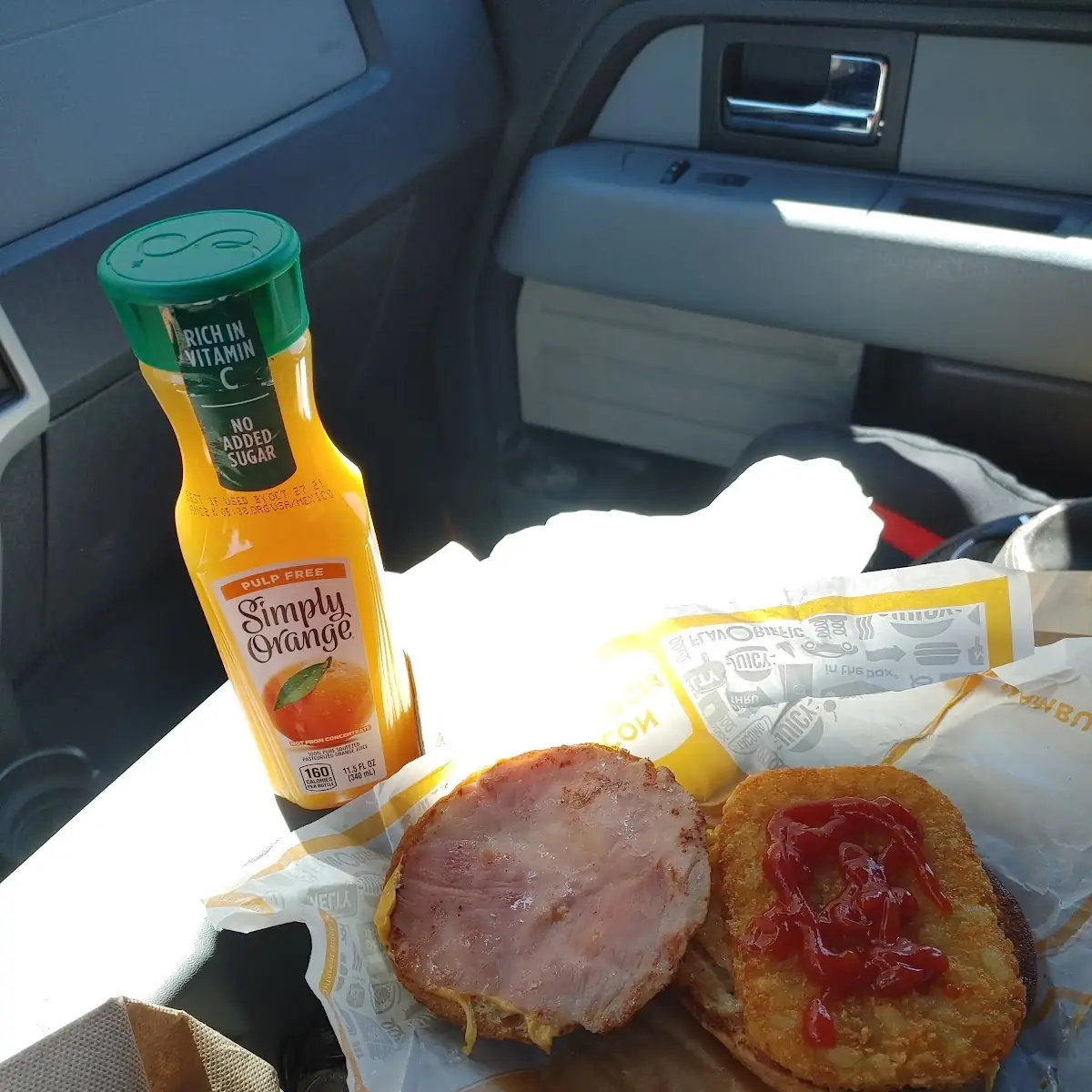 Breakfast Jack and Hash Browns