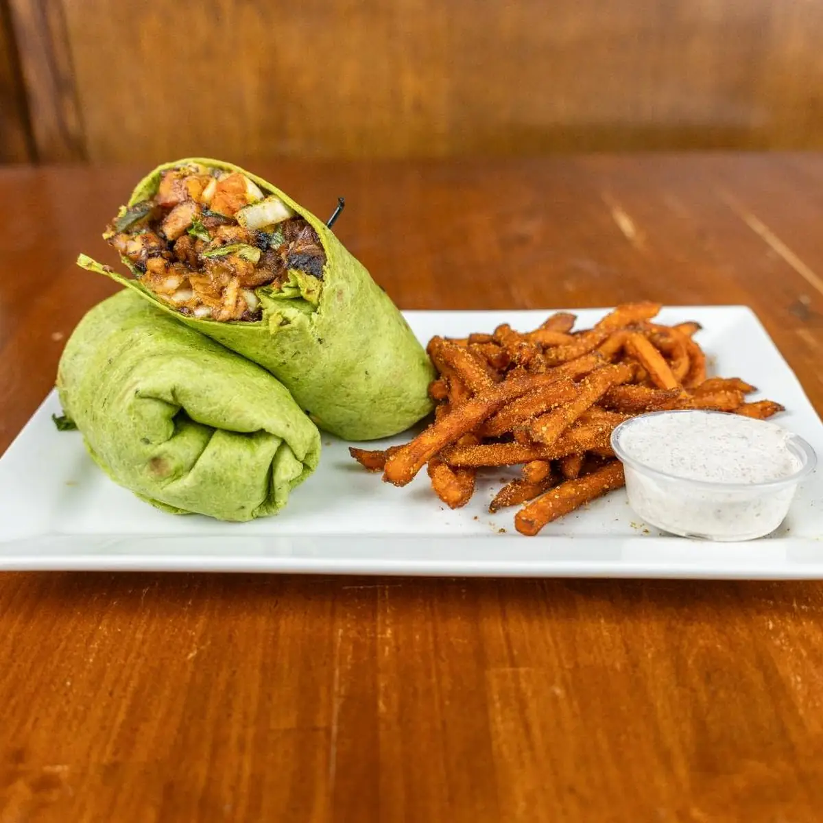 Blackened Chicken Wrap