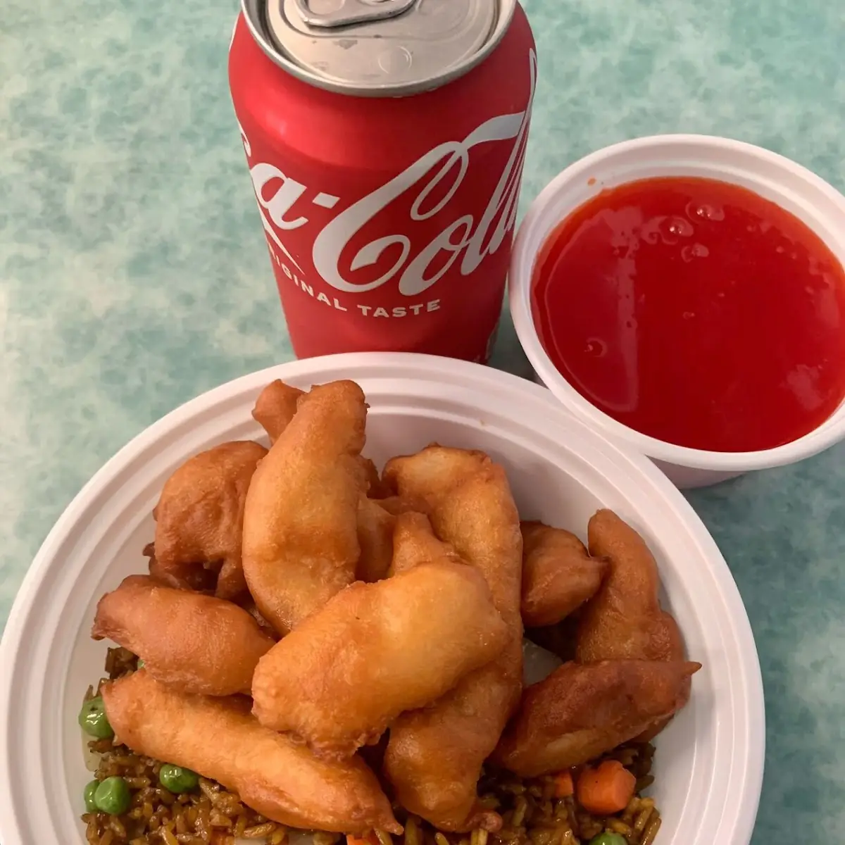 Sweet & Sour Chicken Special Combination Plate