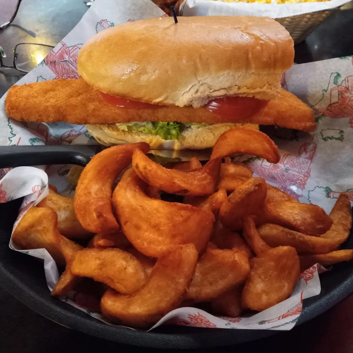 Fish Sandwich & Fries