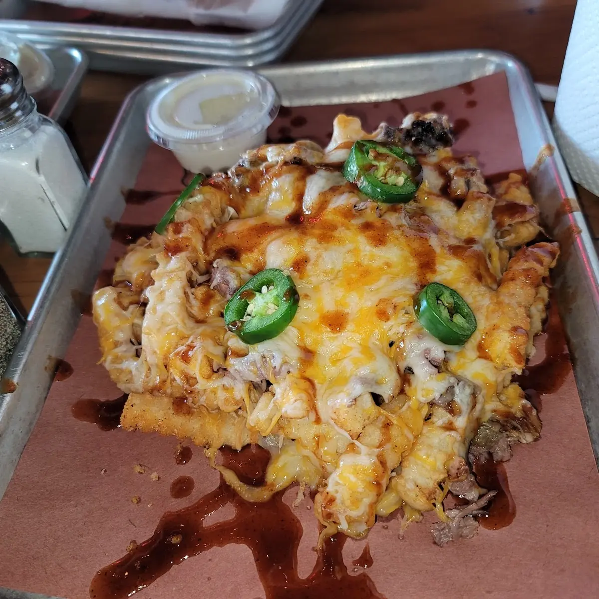 Loaded Fries with Cheese