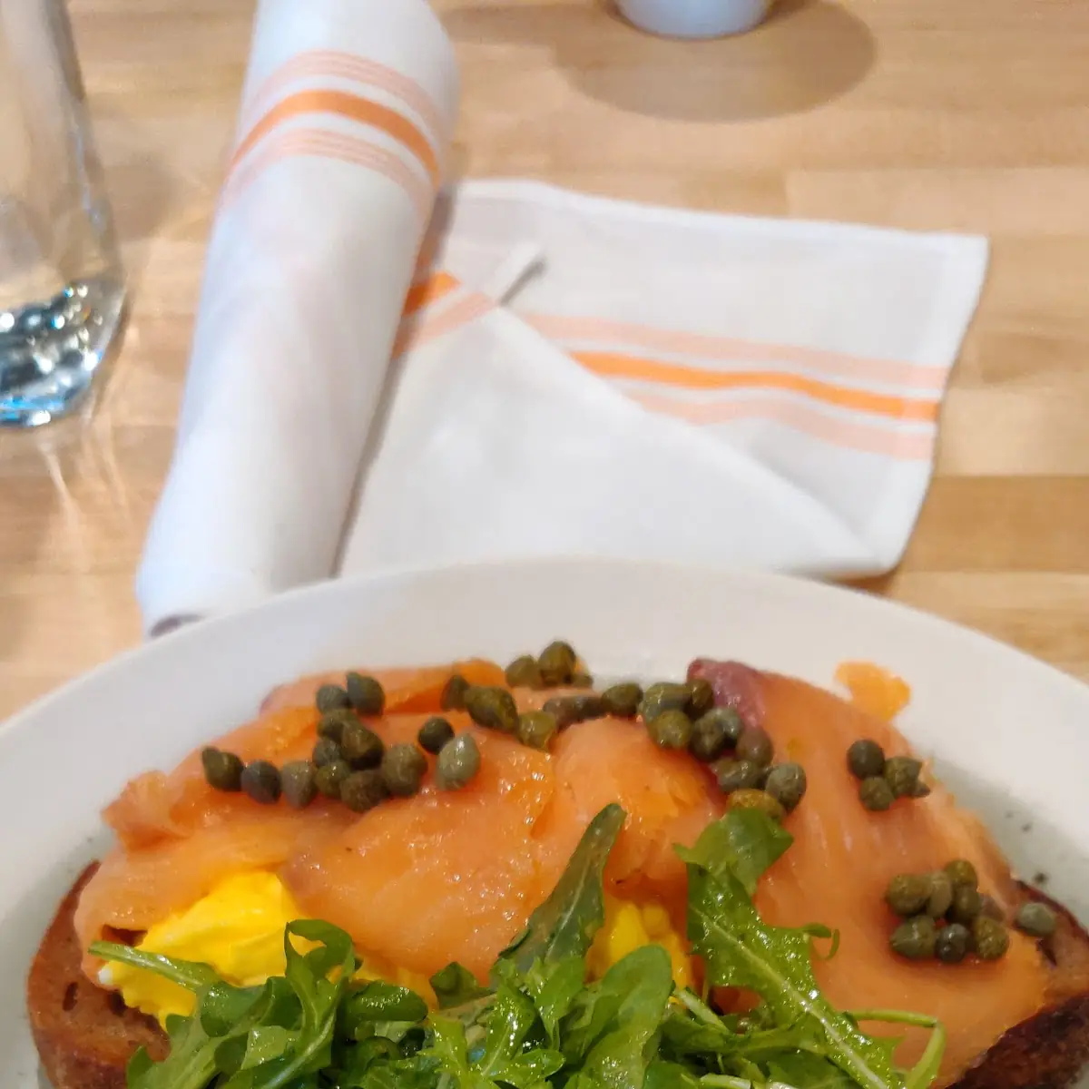 Smoked Salmon Toast