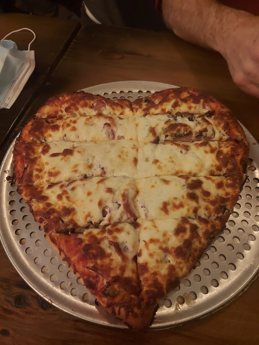 Heart Shaped Pizza